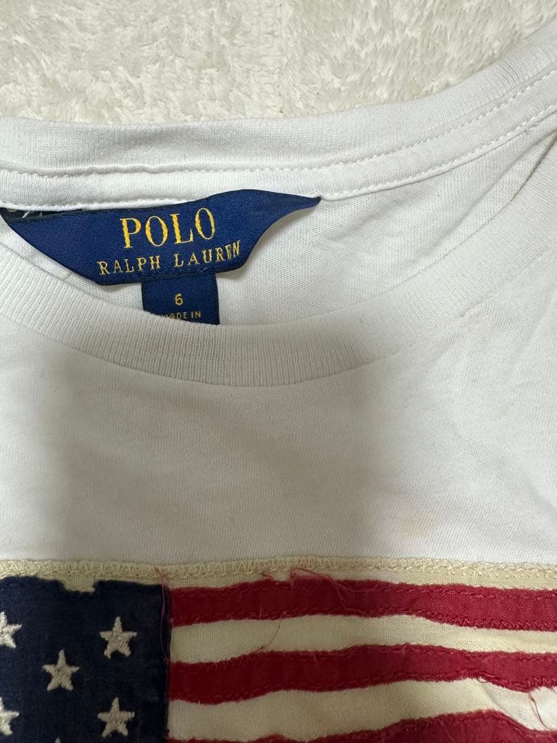 POLO RALPH LAUREN Tシャツ 星条旗 6 120cmの写真2枚目