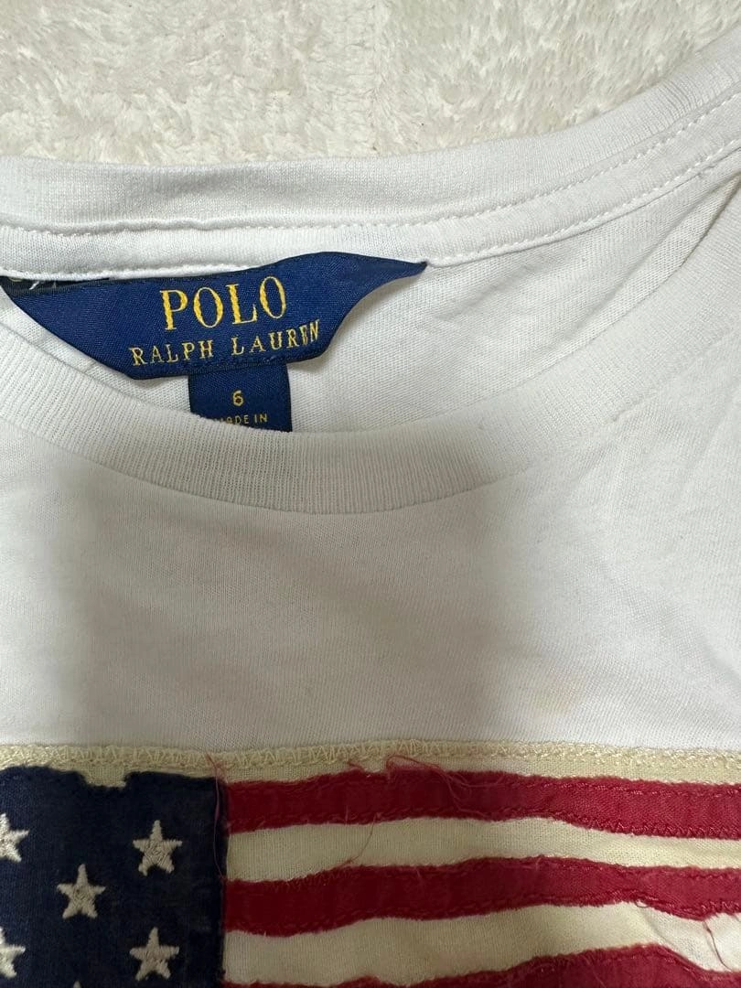 POLO RALPH LAUREN Tシャツ 星条旗 6 120cmの写真2枚目