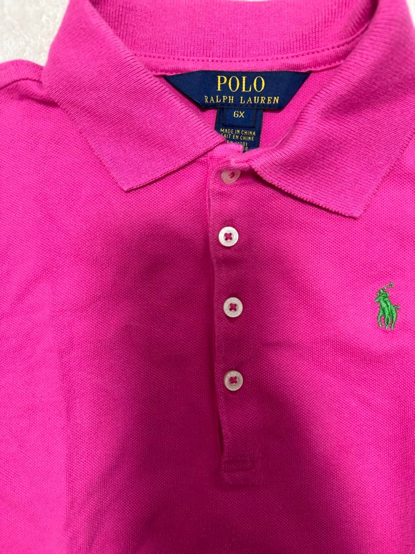 POLO RALPH LAUREN ポロシャツ 6X 120cm〜130cmの写真2枚目