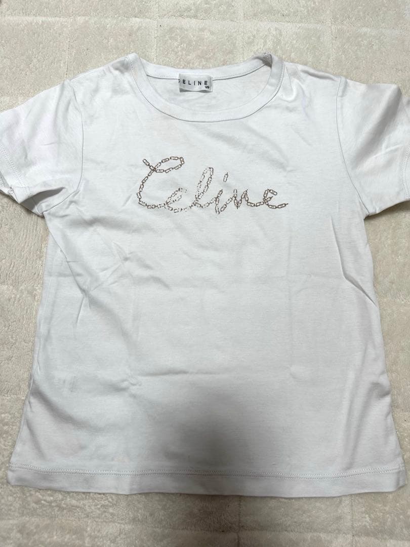 CELINE Tシャツ 120cm ホワイト