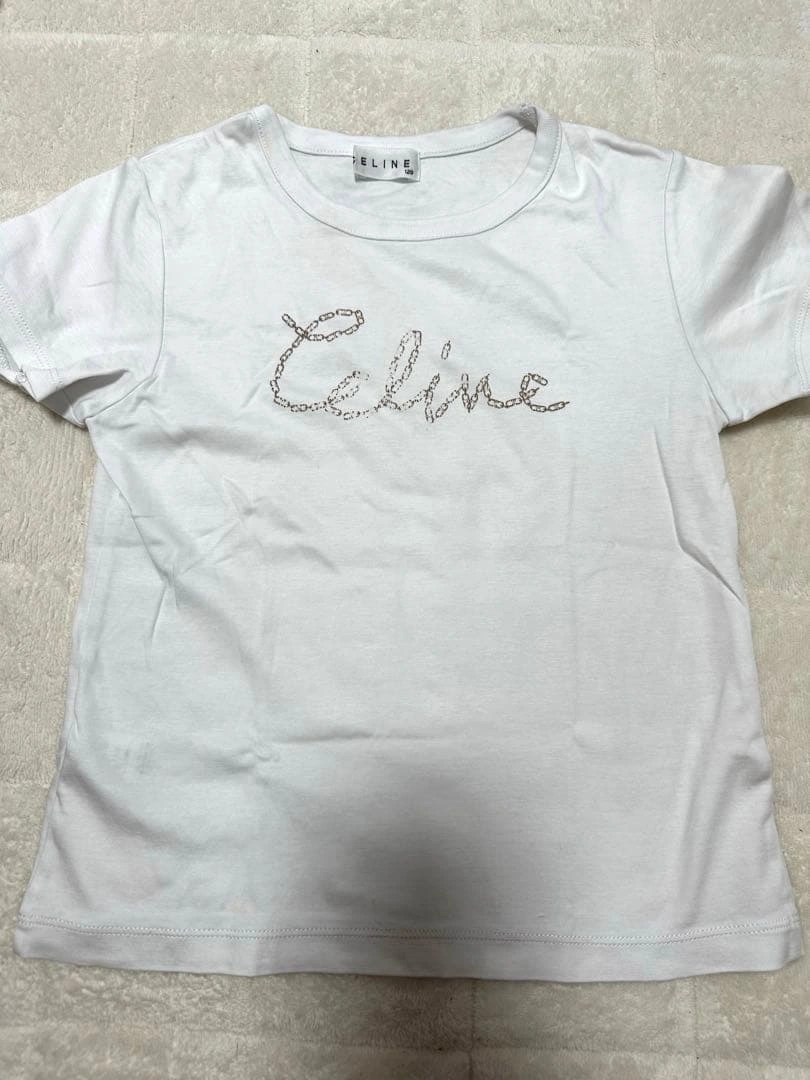 CELINE Tシャツ 120cm ホワイト