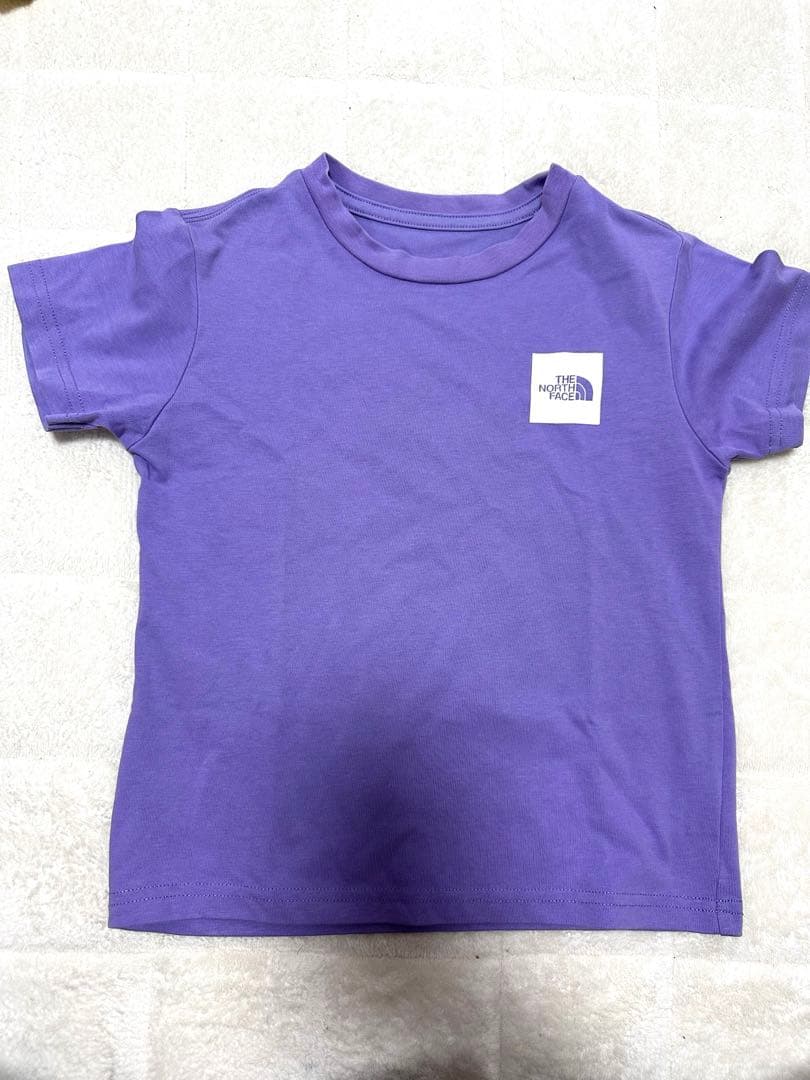 THE NORTH FACE Tシャツ パープル 120cm