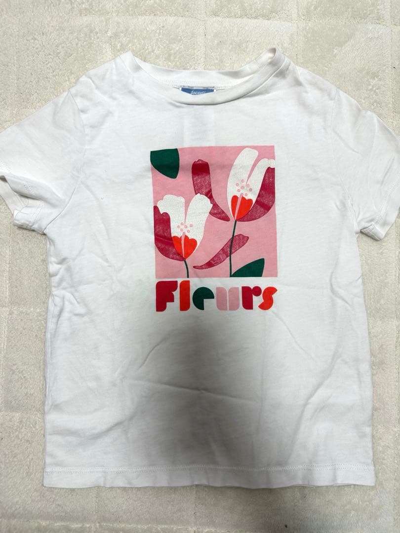 Jacadi PARIS Tシャツ ホワイト 6A 116cm