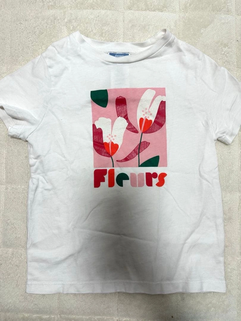 Jacadi PARIS Tシャツ ホワイト 6A 116cm