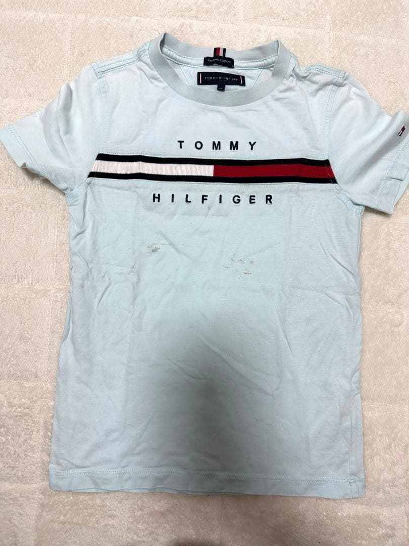 TOMMY HILFIGER Tシャツ ライトブルー 122