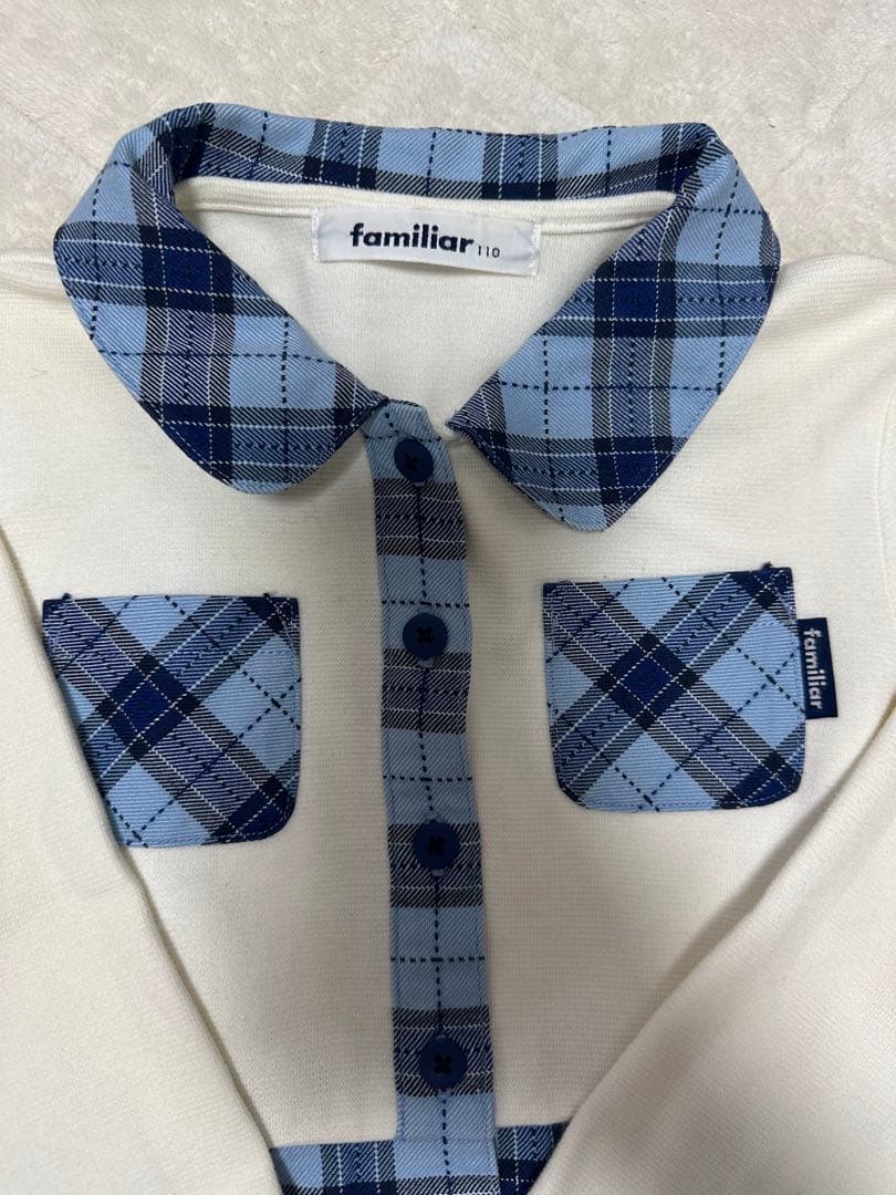 familiar ファミリア ワンピース 110cmの写真2枚目