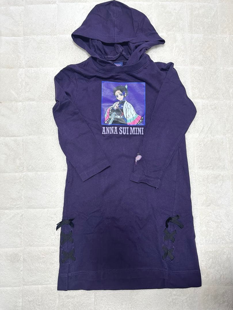ANNA SUI mini 鬼滅の刃 胡蝶しのぶ ワンピース 120