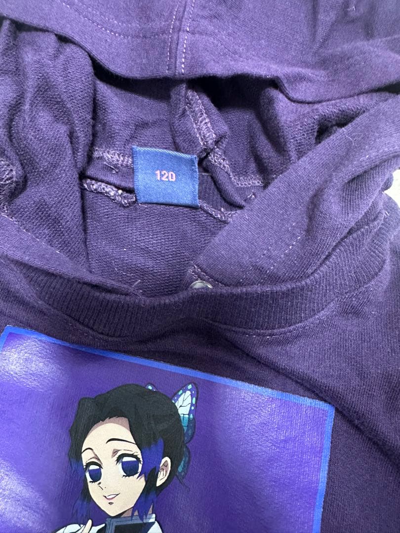 ANNA SUI mini 鬼滅の刃 胡蝶しのぶ ワンピース 120の写真3枚目