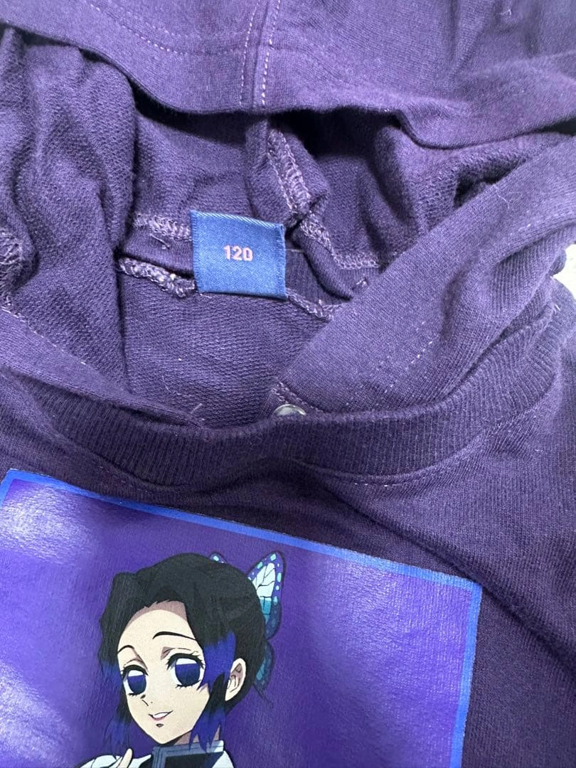 ANNA SUI mini 鬼滅の刃 胡蝶しのぶ ワンピース 120の写真3枚目