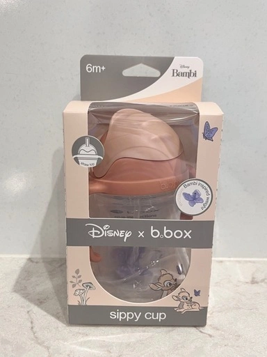 【ほぼ未使用】ディズニーシッピーカップ ストローマグ Disney Sippy cup バンビ
