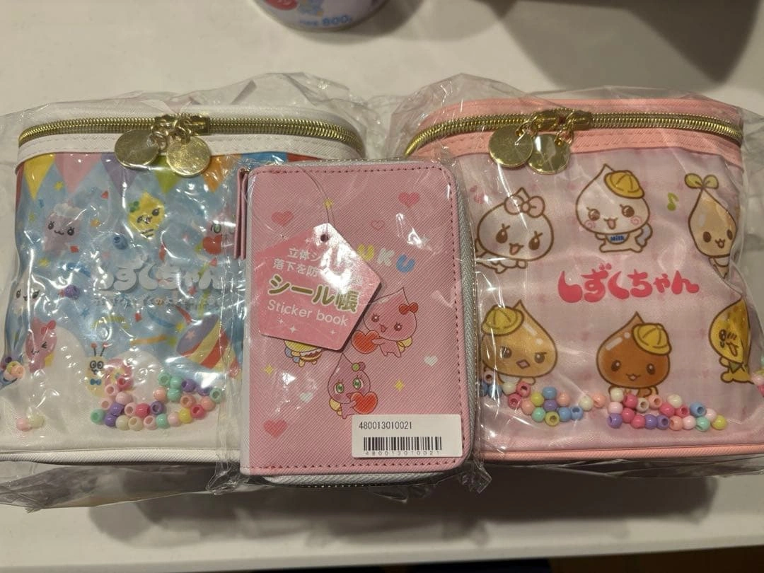 しずくちゃん ビーズバニティバッグコンプリートセット シール帳