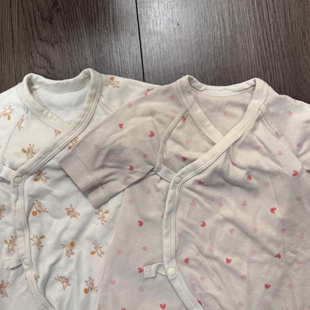 ユニクロ コンビ肌着4枚セット+おまけ付きの写真3枚目