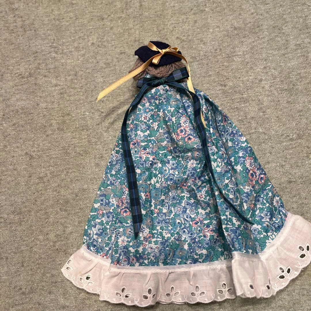 ハンドメイド ペグドール リバティープリントの写真5枚目