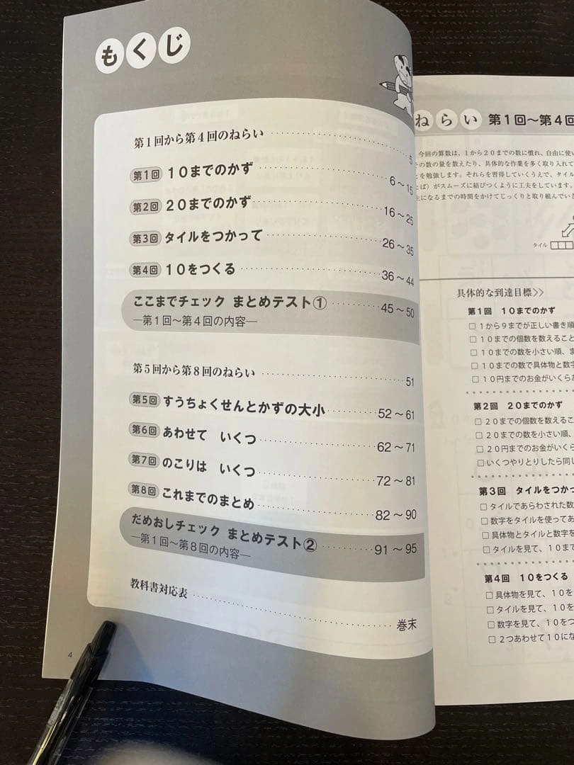 【新品未使用】理英会 算数 新小学一年生年長用の写真3枚目