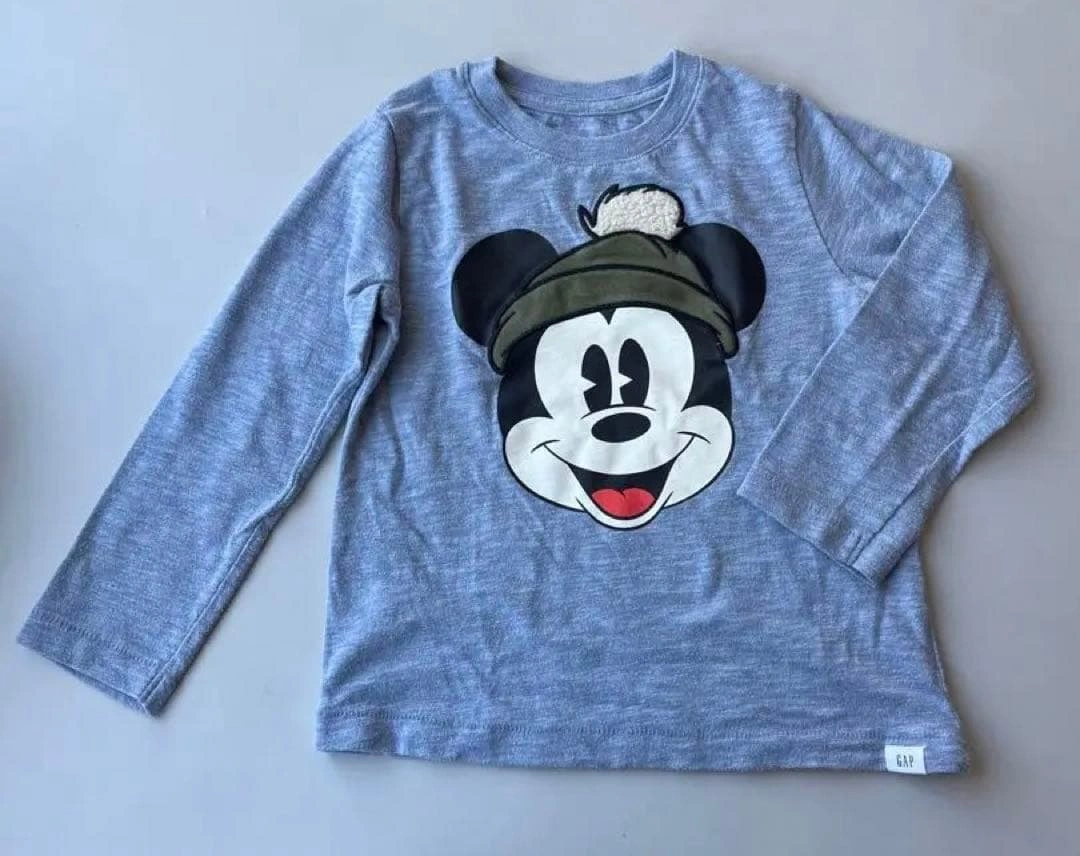 GAP×Disney 105センチ ミッキー 長袖カットソー