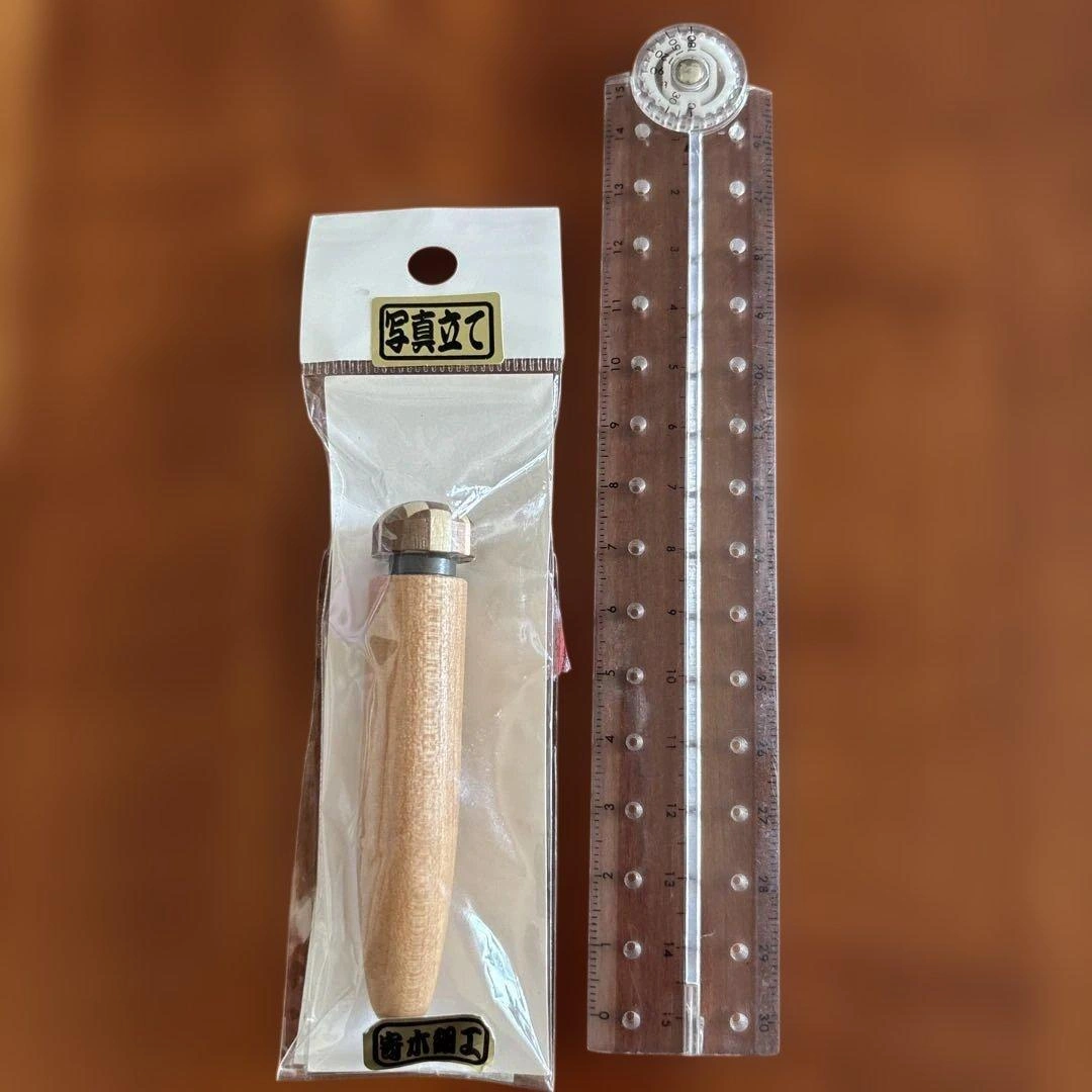 【新品未使用】箱根寄木細工 写真立て