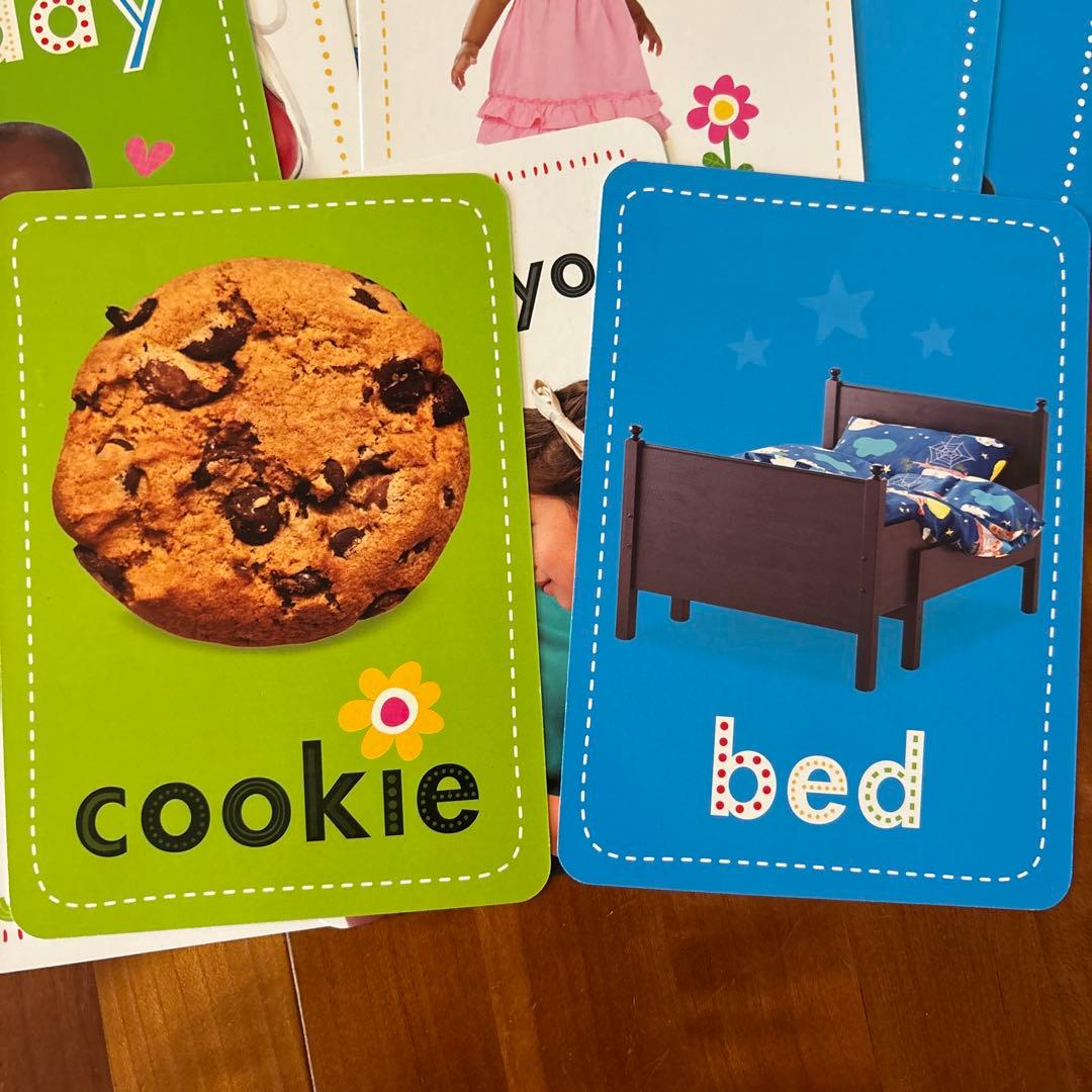 【美品】Scholastic 50 First Words 知育フラッシュカードの写真3枚目
