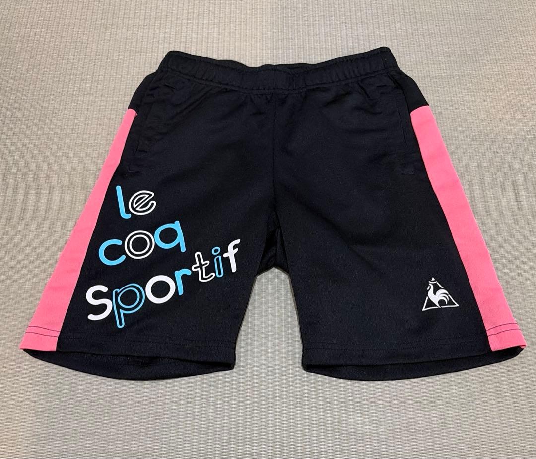 【美品】le coq sportif ハーフパンツ 140cm