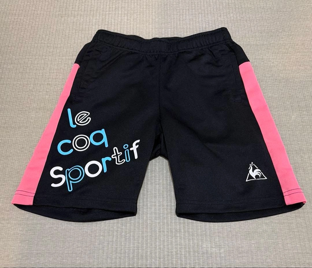 【美品】le coq sportif ハーフパンツ 140cm