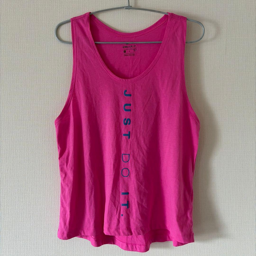 NIKE タンク トップ ピンク M