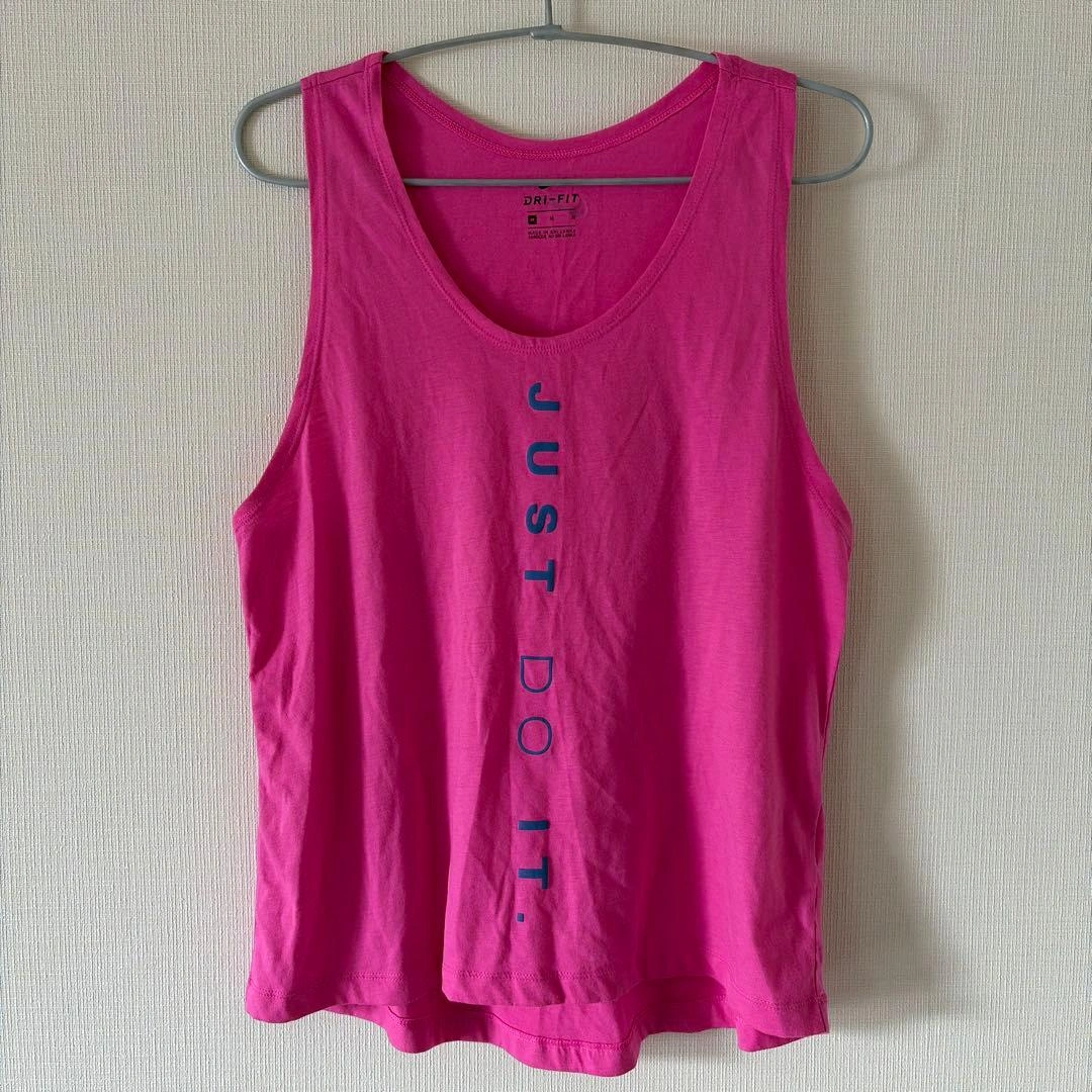 NIKE タンク トップ ピンク M
