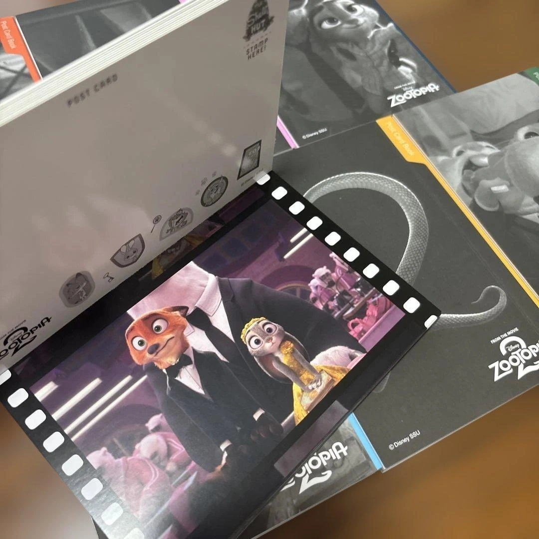Happyくじ ズートピア10th D賞 ポストカードブック コンプリート+1冊の写真6枚目