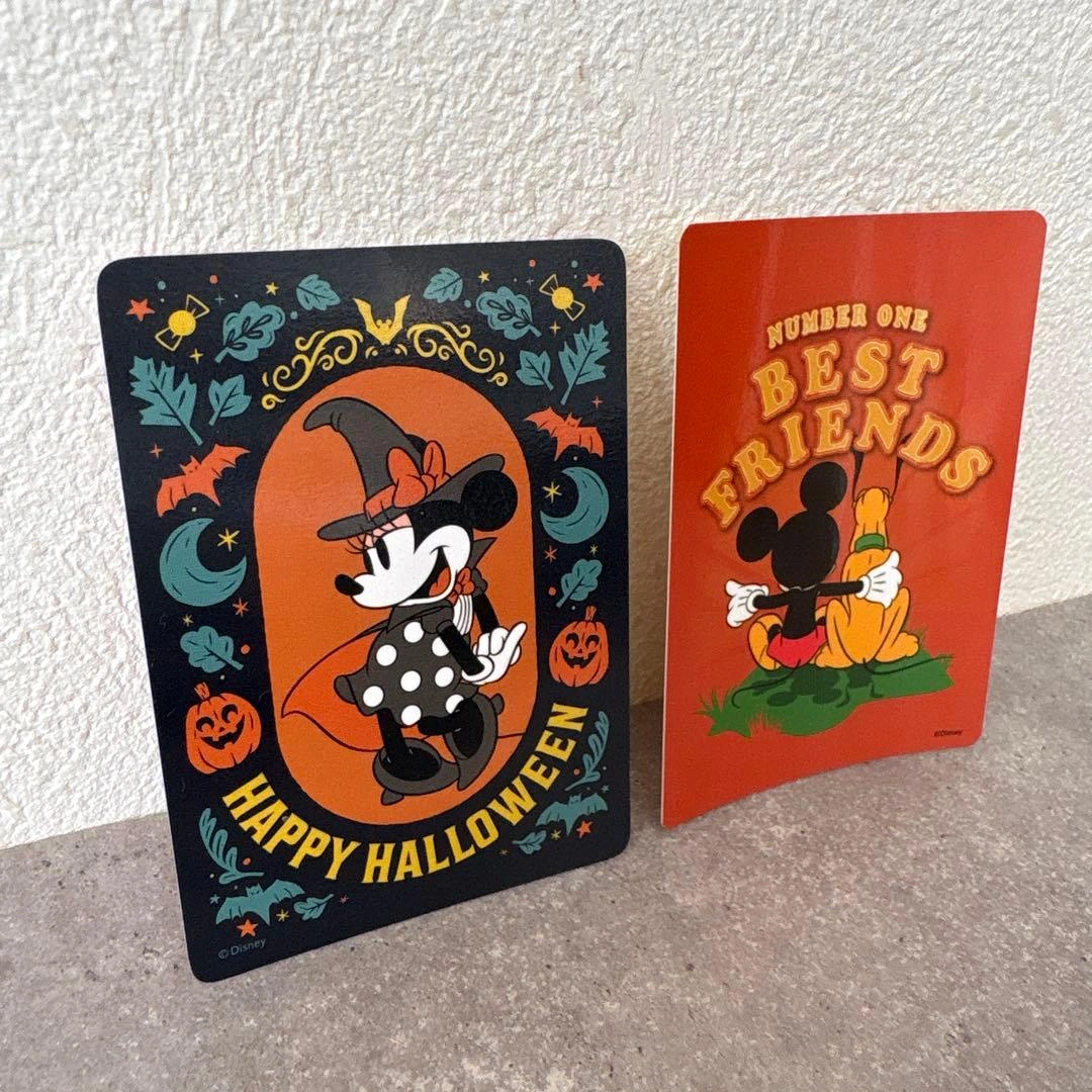 ディズニーストア じゃんけんカード No195 No40 セット ハロウィン限定の写真2枚目