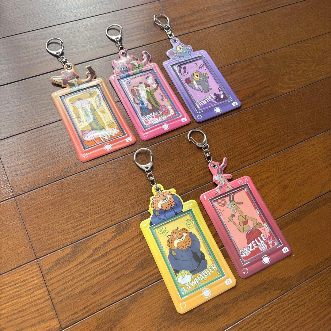 ズートピア ニック&ジュディ 一番くじ Happyくじ E賞 5つセットの写真2枚目