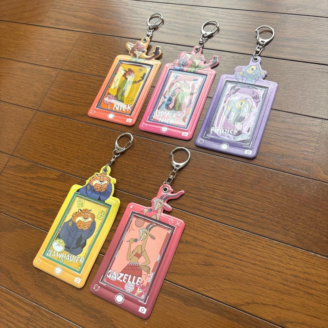 ズートピア ニック&ジュディ 一番くじ Happyくじ E賞 5つセットの写真3枚目