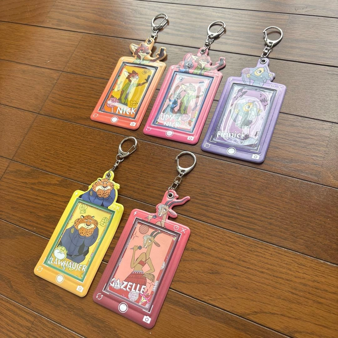 ズートピア ニック&ジュディ 一番くじ Happyくじ E賞 5つセットの写真3枚目