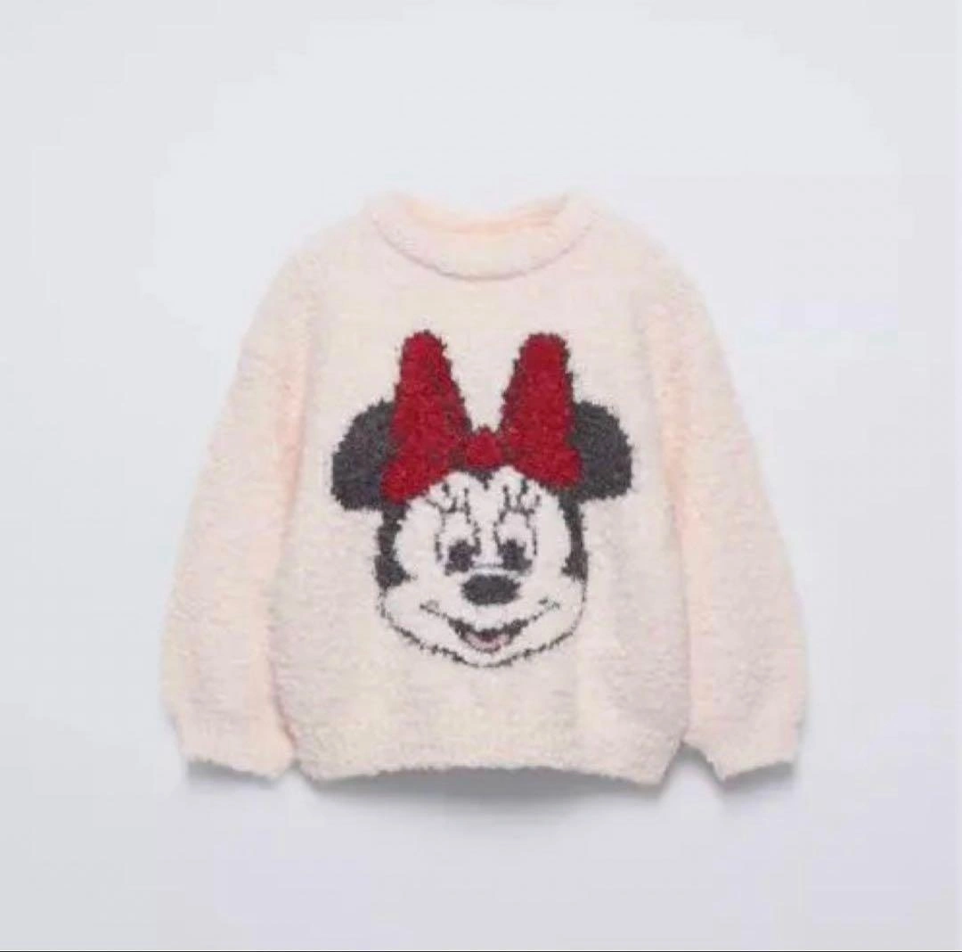 ZARA ディズニー ミニー セーター 110cm 120cmの写真2枚目
