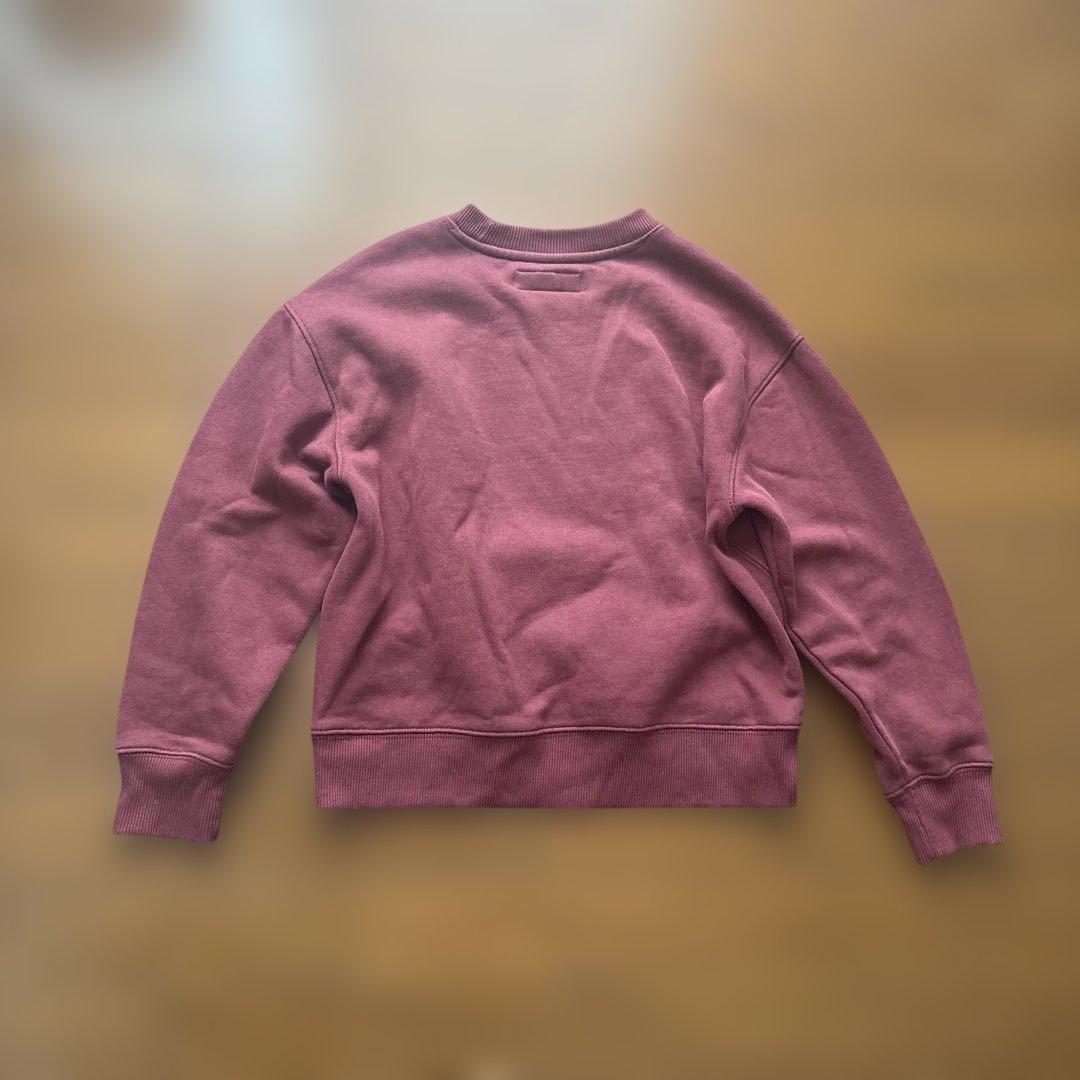ZARA KIDS 英文字 ロゴ ボルドー トレーナー 140cmの写真6枚目
