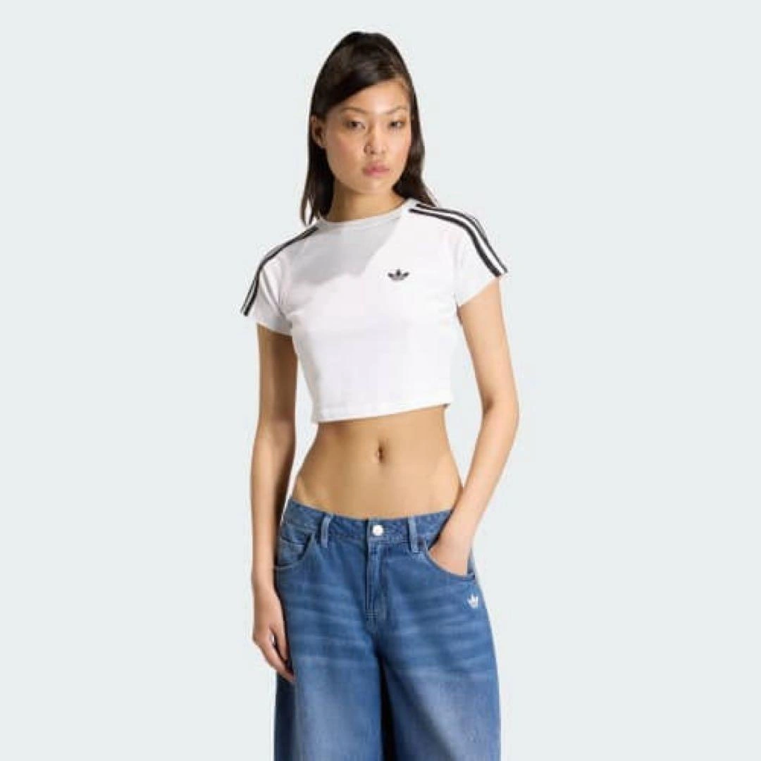 adidas SSTベビーティー Sサイズ ホワイトの写真2枚目