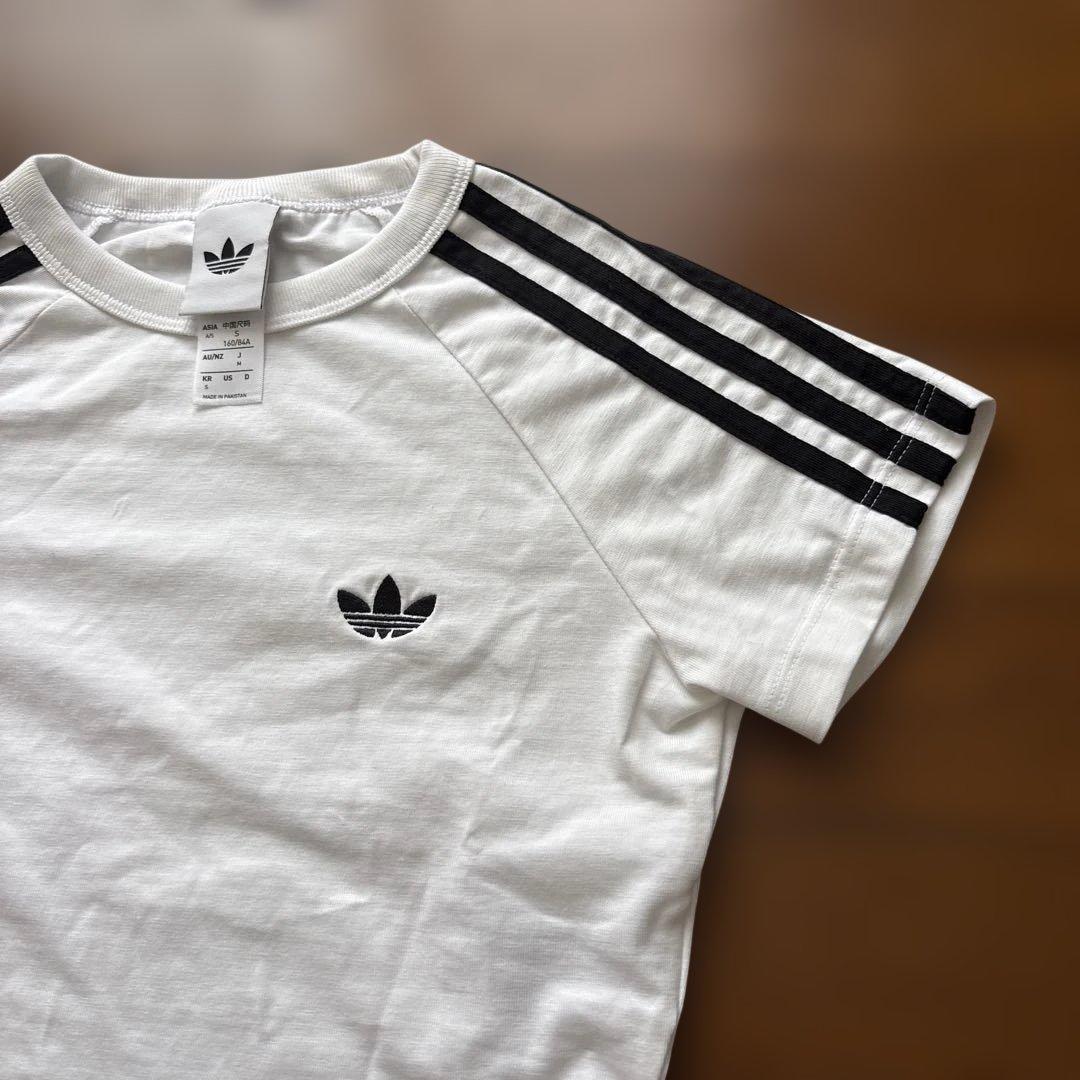adidas SSTベビーティー Sサイズ ホワイトの写真3枚目