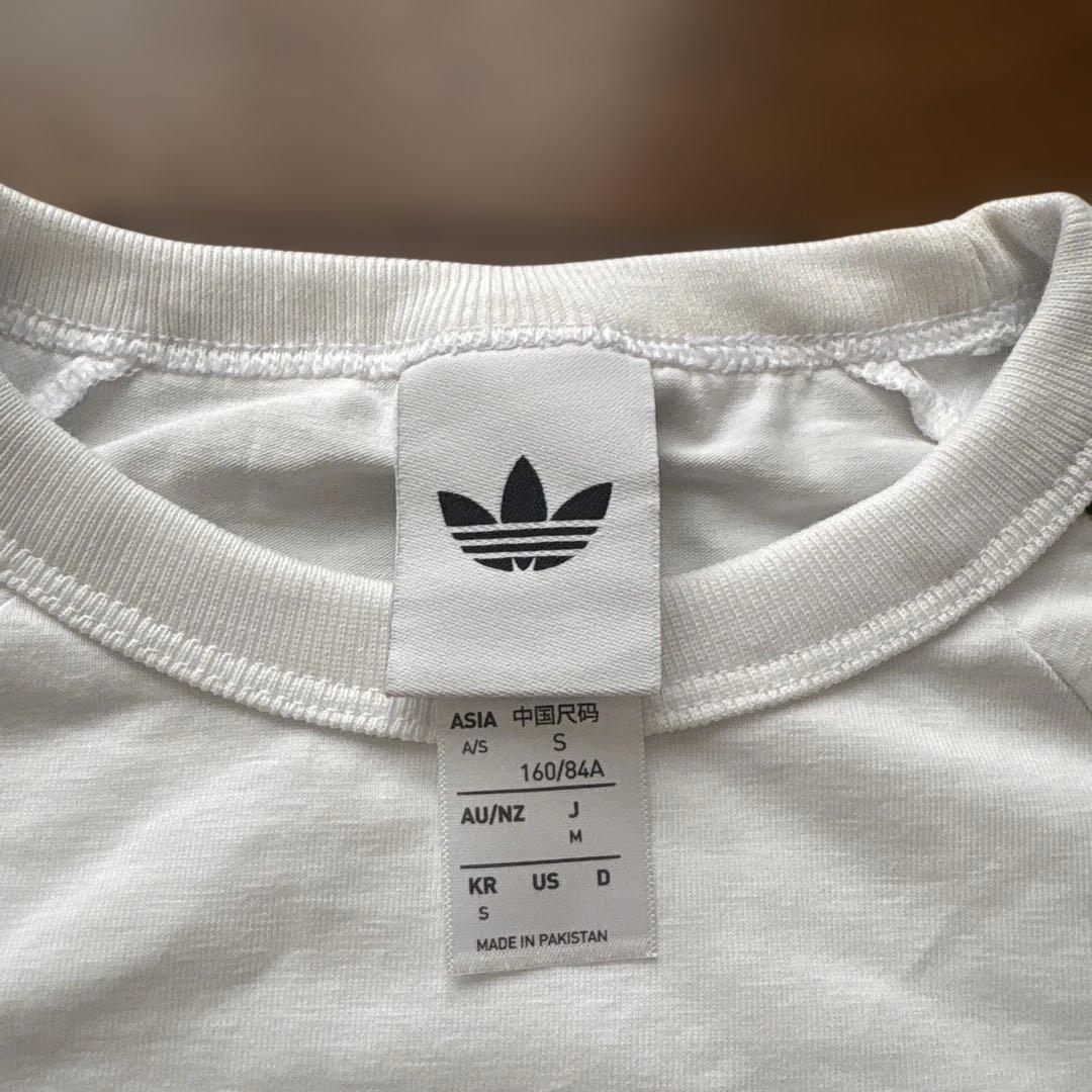 adidas SSTベビーティー Sサイズ ホワイトの写真4枚目
