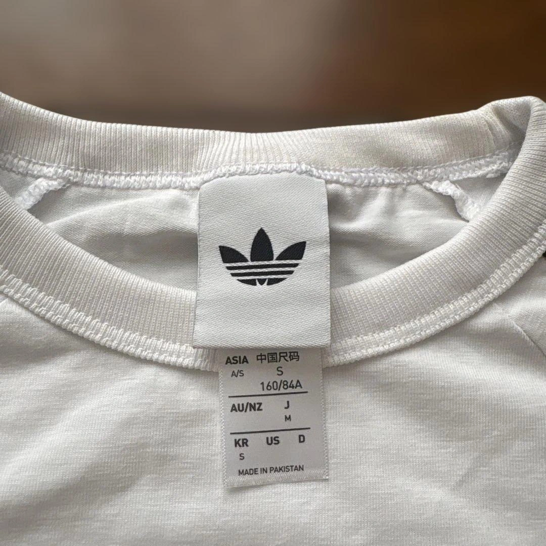 adidas SSTベビーティー Sサイズ ホワイトの写真4枚目