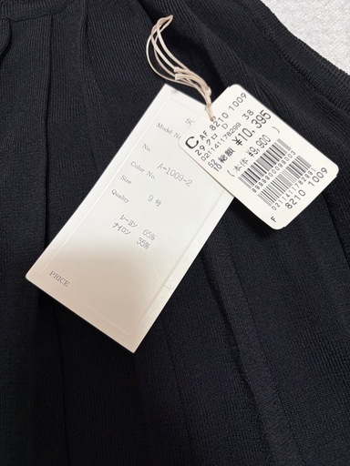 【定価10395円】SCOT CLUB ノースリーブ タートルネック 9号の写真2枚目