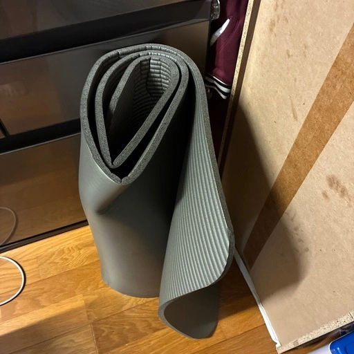 ヨガマット使用感あり
