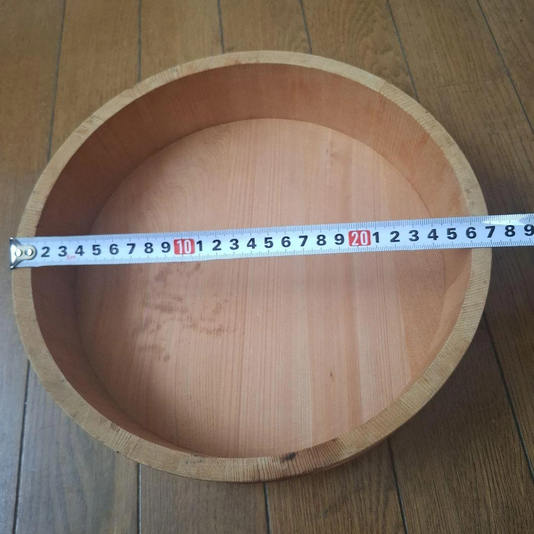 木製 寿司桶 飯台 27cm 調理器具の写真3枚目