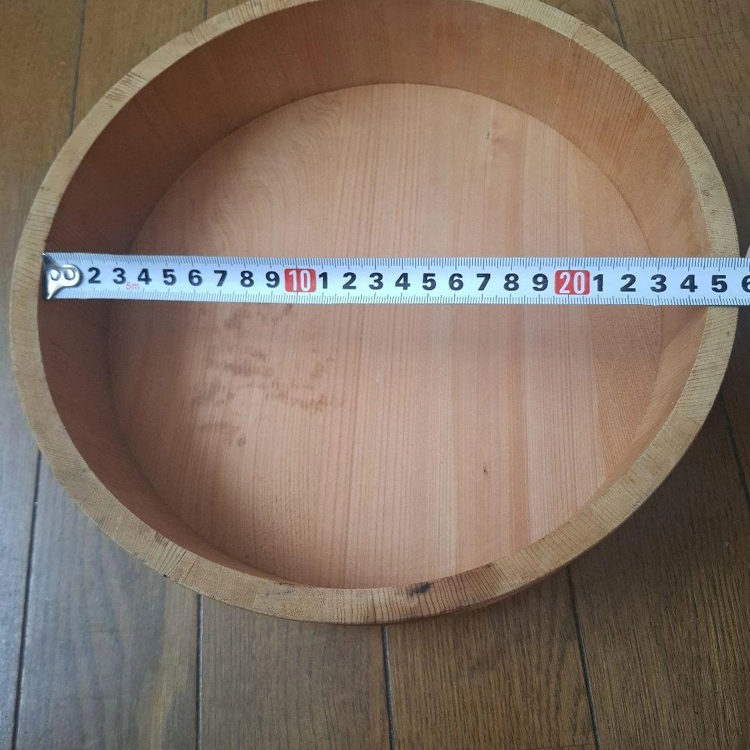 木製 寿司桶 飯台 27cm 調理器具の写真4枚目