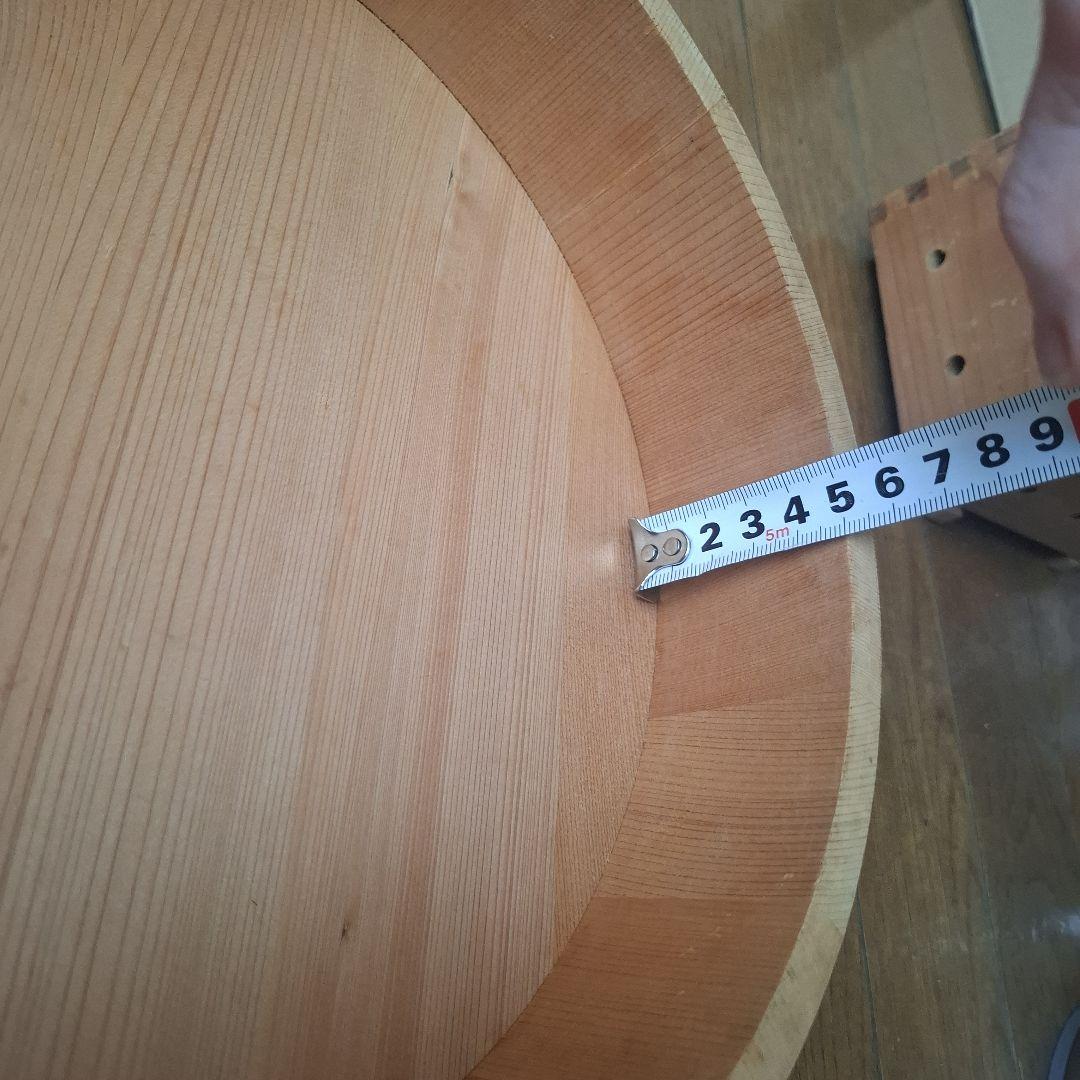 木製 寿司桶 飯台 27cm 調理器具の写真5枚目