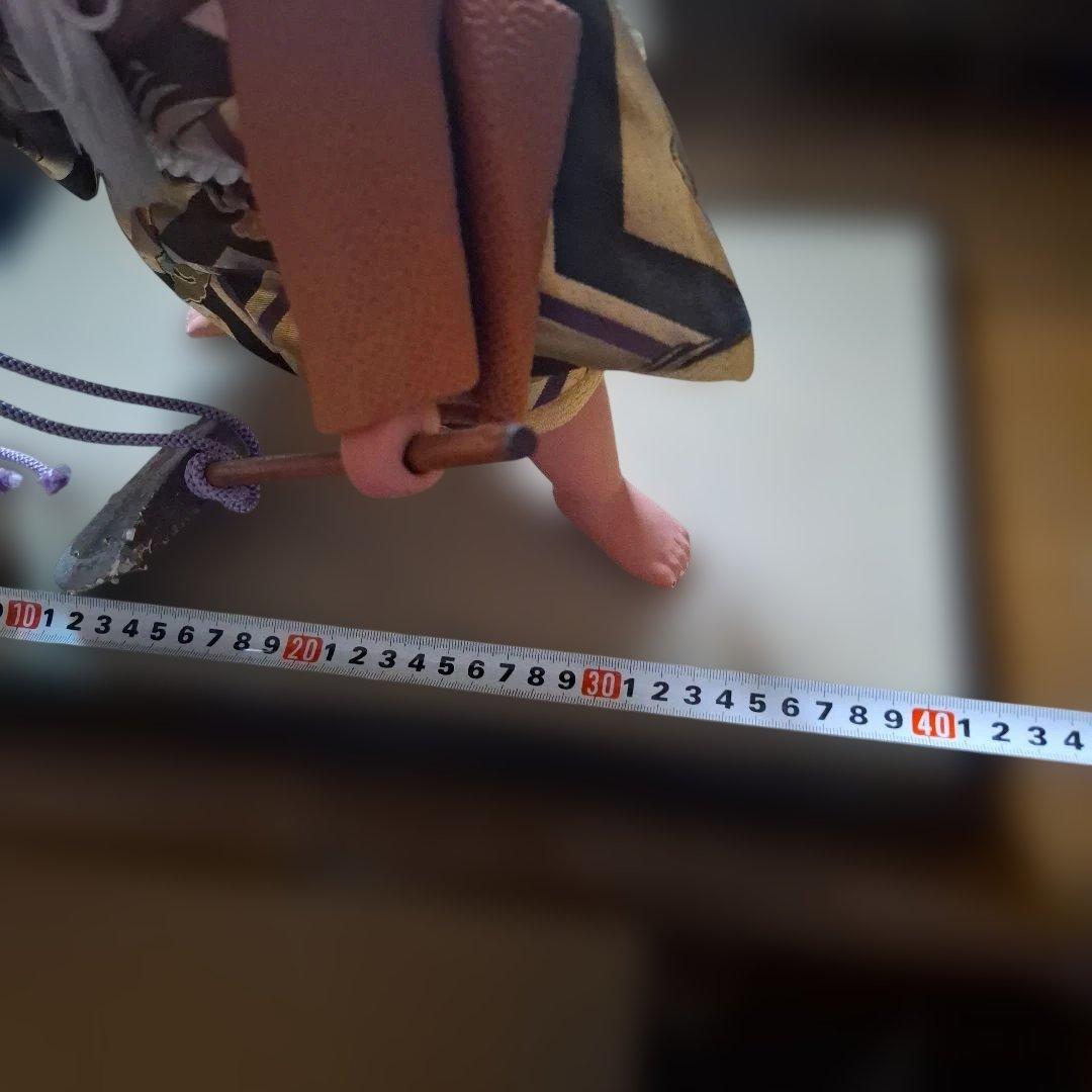 五月人形 金太郎 鉞（まさかり） 木目込み飾りの写真8枚目