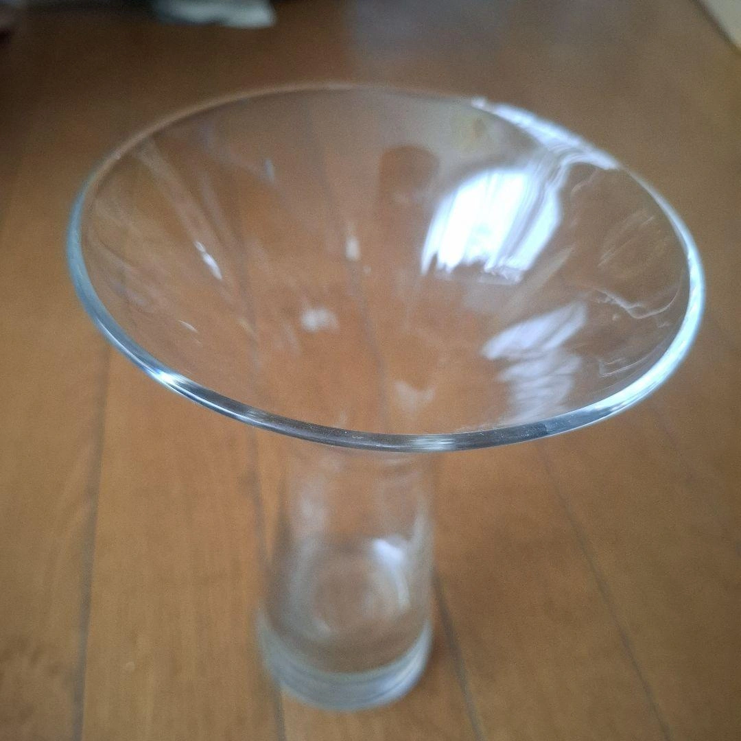 ガラス製 フラワーベース 花瓶