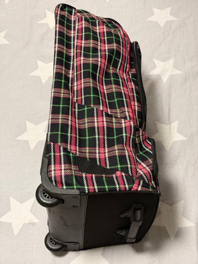 DAKINE ダカイン キャリーバッグ チェック柄 ソフトキャリーケースの写真2枚目