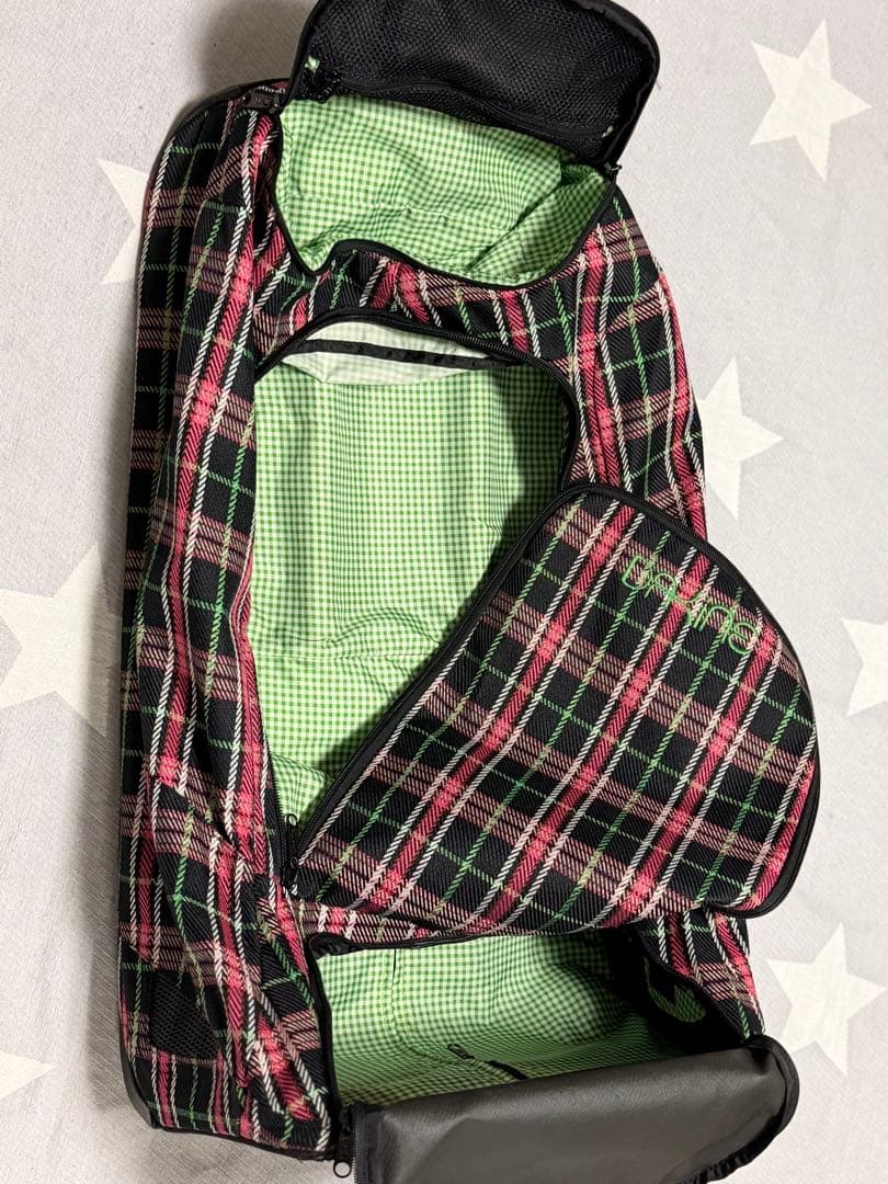 DAKINE ダカイン キャリーバッグ チェック柄 ソフトキャリーケースの写真6枚目