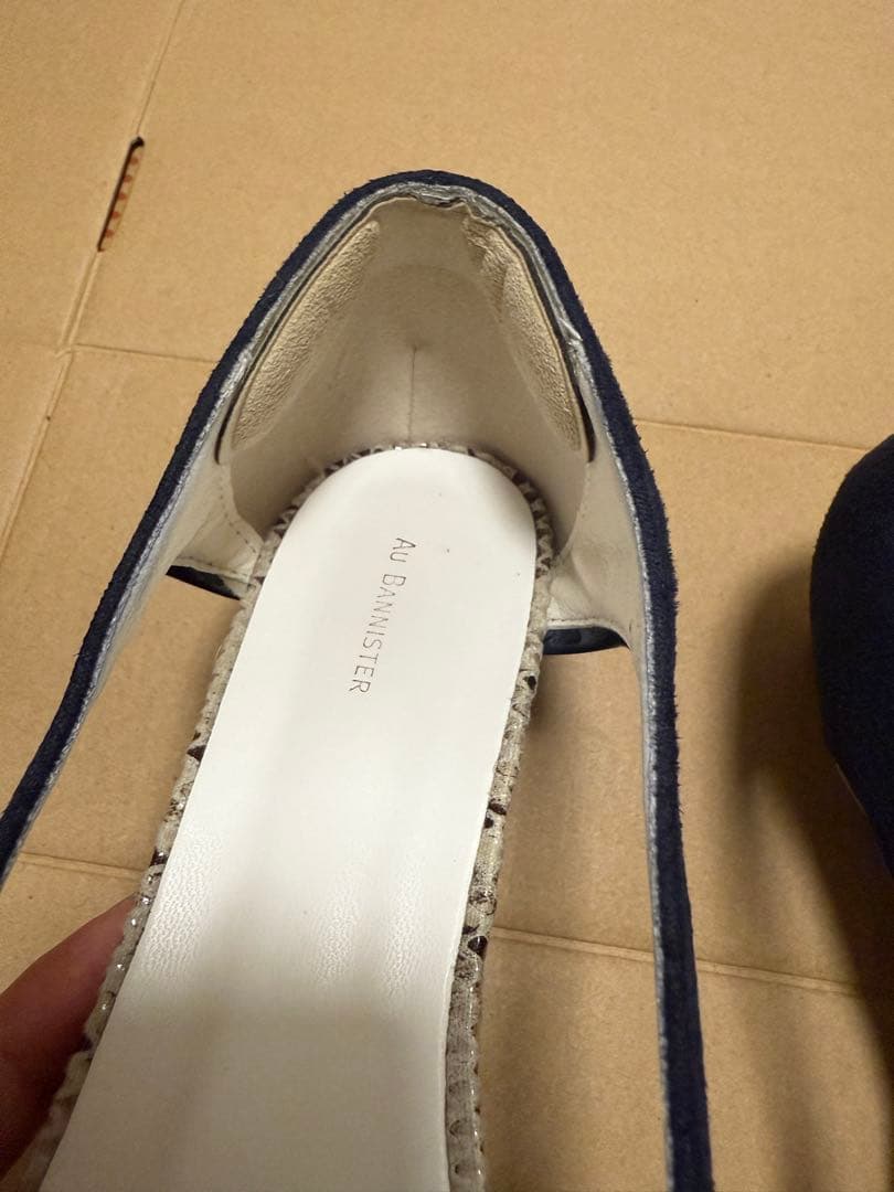 【9/19値下げ】Au BUNNISTER バタフライウェッジソールパンプスの写真7枚目