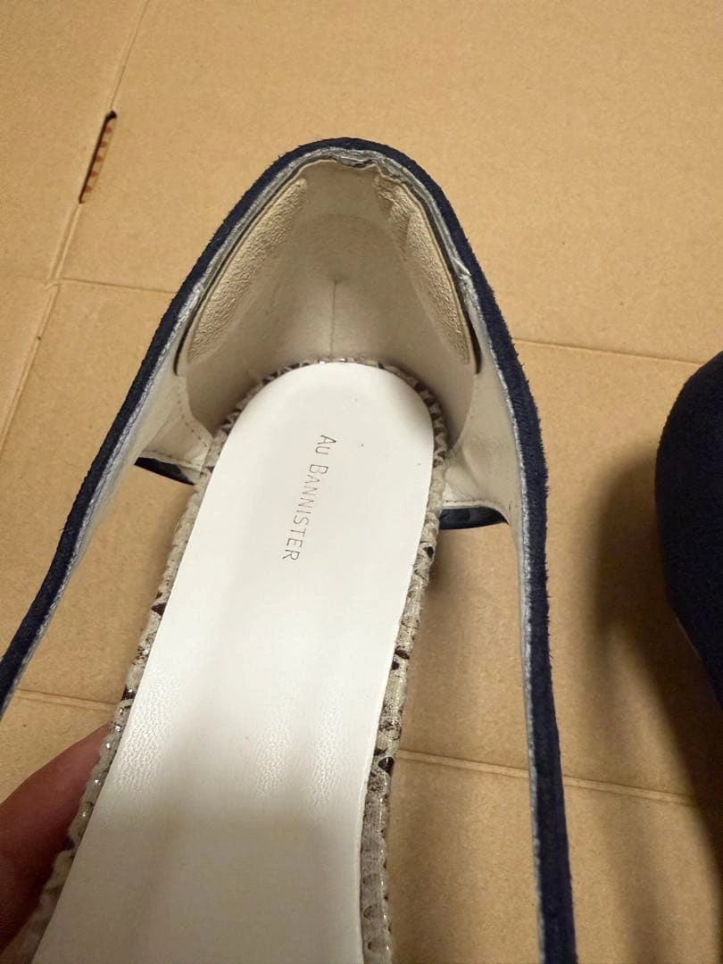 【9/19値下げ】Au BUNNISTER バタフライウェッジソールパンプスの写真7枚目