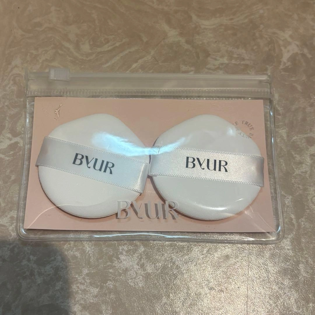 未使用 BYUR クッションファンデーション パフ (2P)