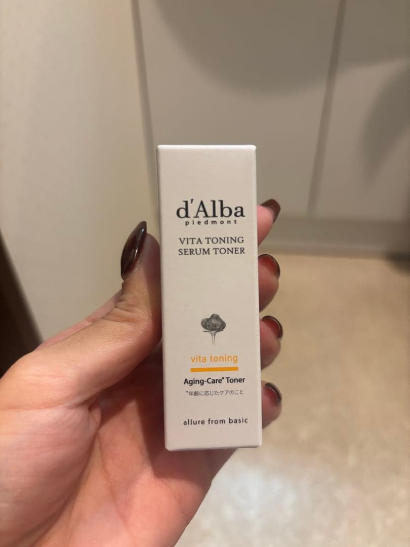 新品 d'Alba VITA TONING SERUM TONER 20ml