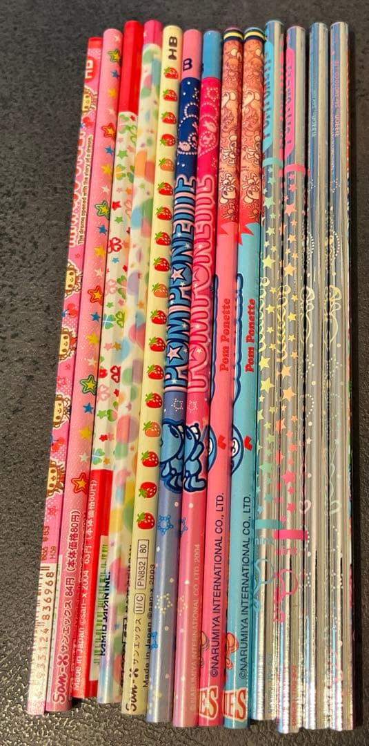 新品未使用　鉛筆セット26本入り　文房具セット　エンジェルブルー　ポンポネット含の写真2枚目